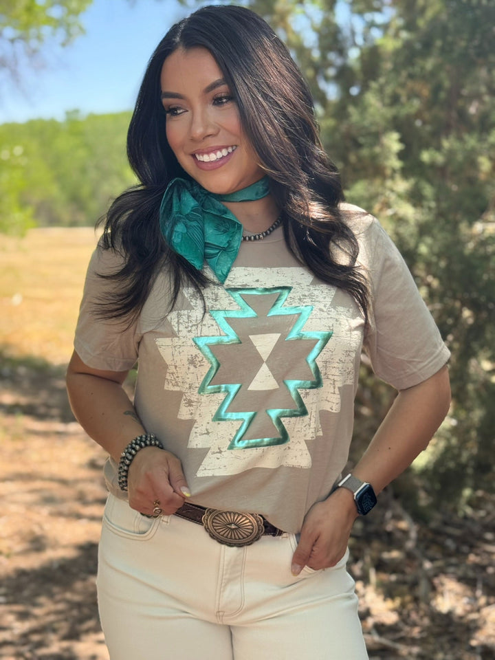 Emmy's Aztec Tee by Texas True Threads