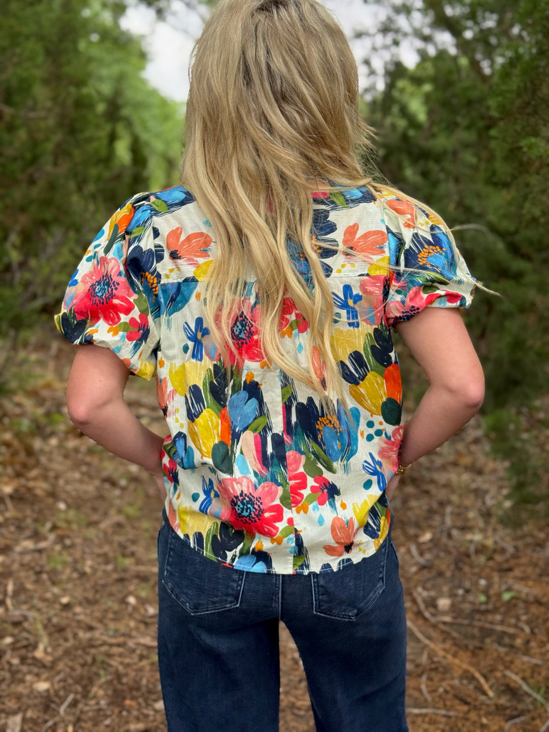Haidyn Puff Sleeve Blouse