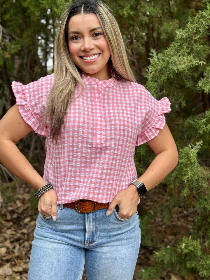 Check Me Out Pink Top