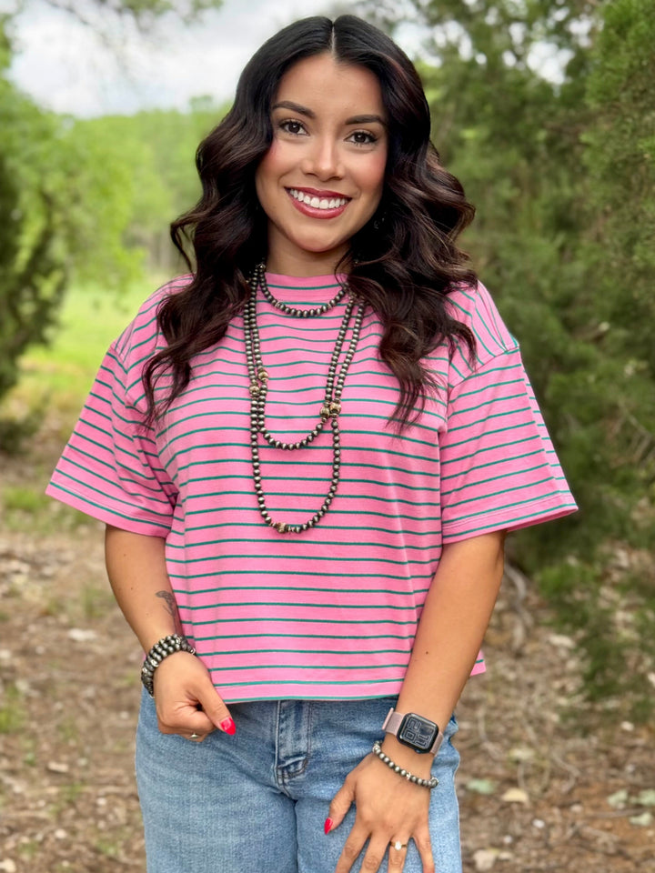 Picnic Ready Striped Top