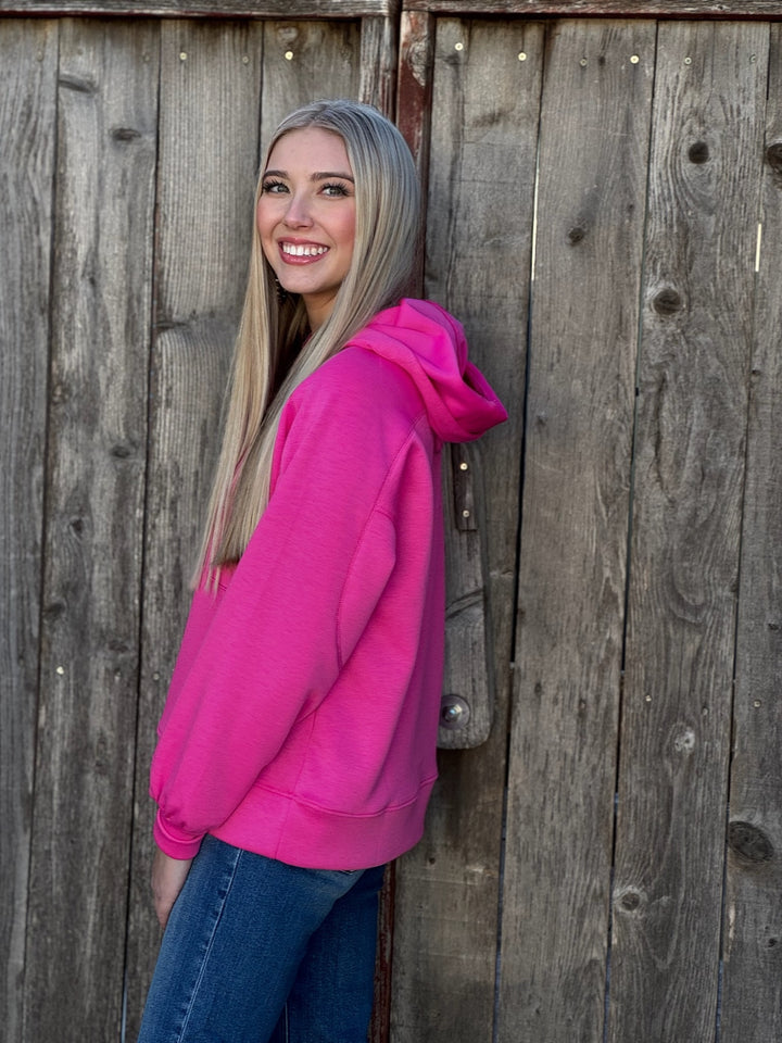 Pandora Pink Hooded Sweatshirt