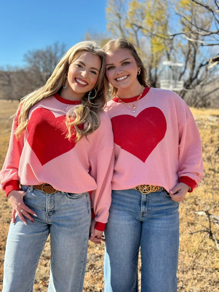 Wrapped in Love Textured Top