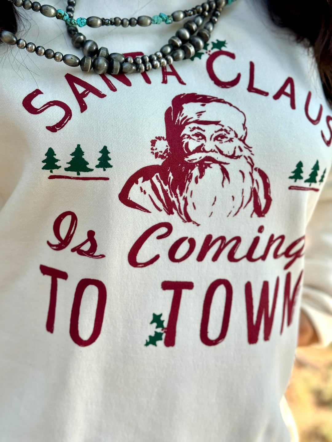 Santa Claus is Coming to Town Graphic by Texas True Threads