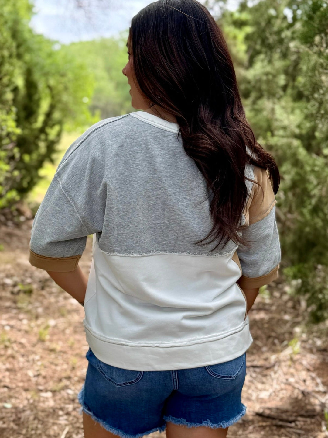 Iris Colorblock Top