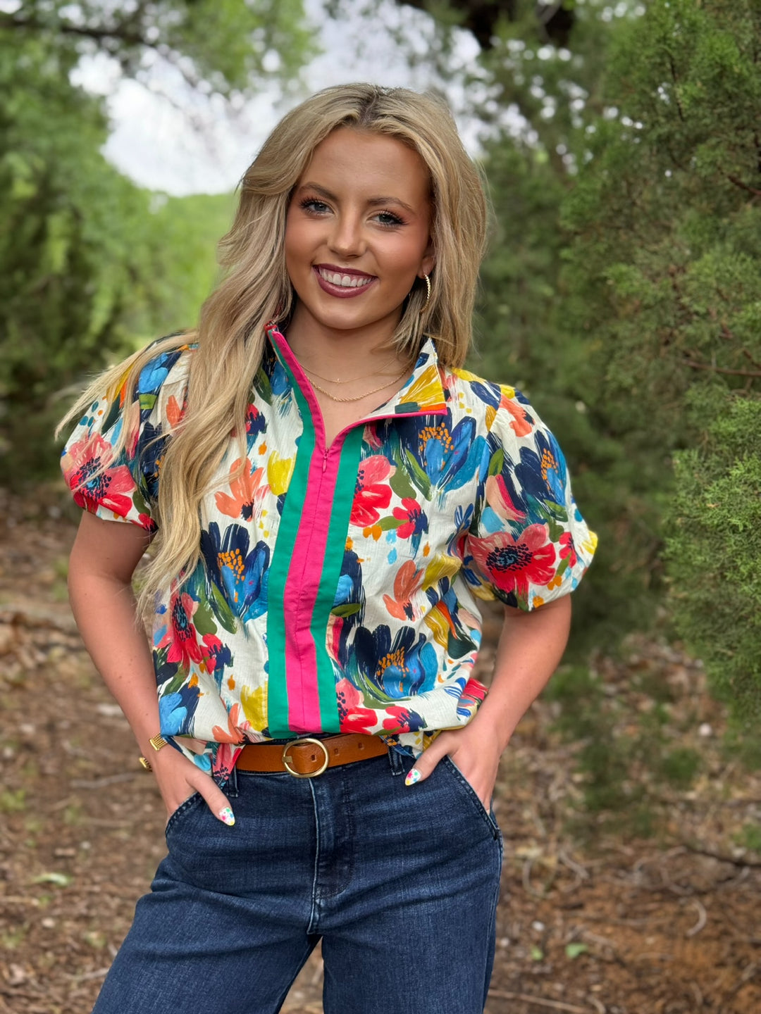 Haidyn Puff Sleeve Blouse