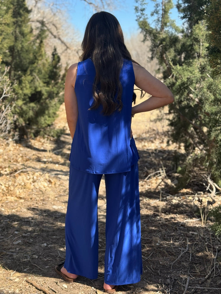 Harper Blue Pant Set