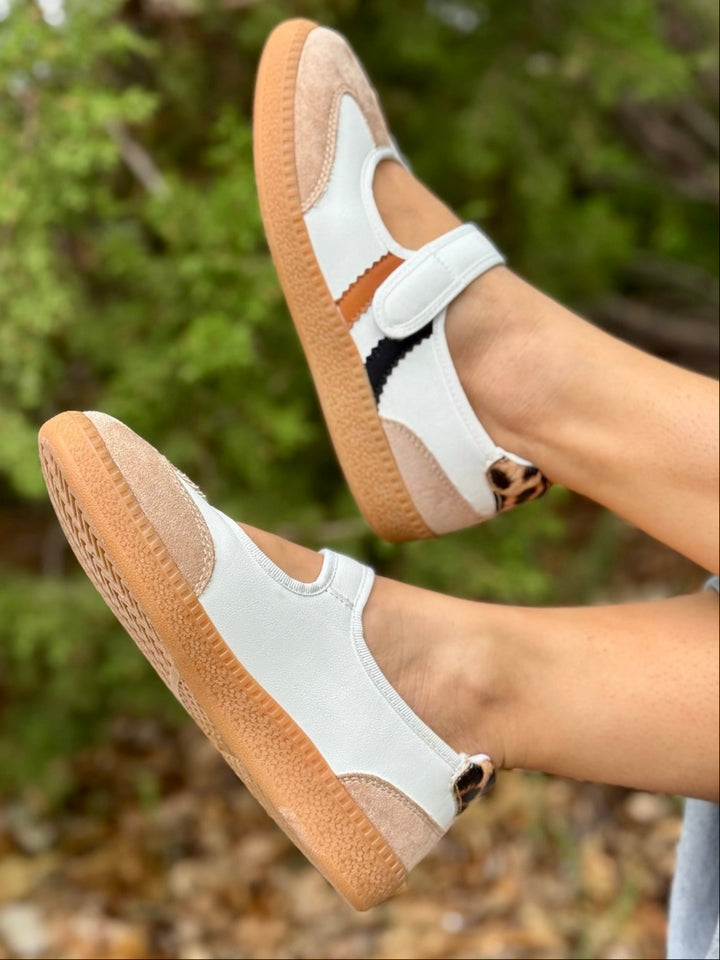 Calm Down Sand Sneaker by Corkys