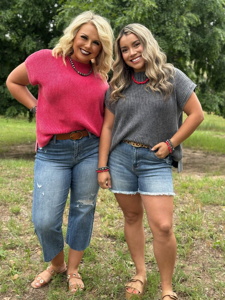 MaKenli Knit Sweater Top