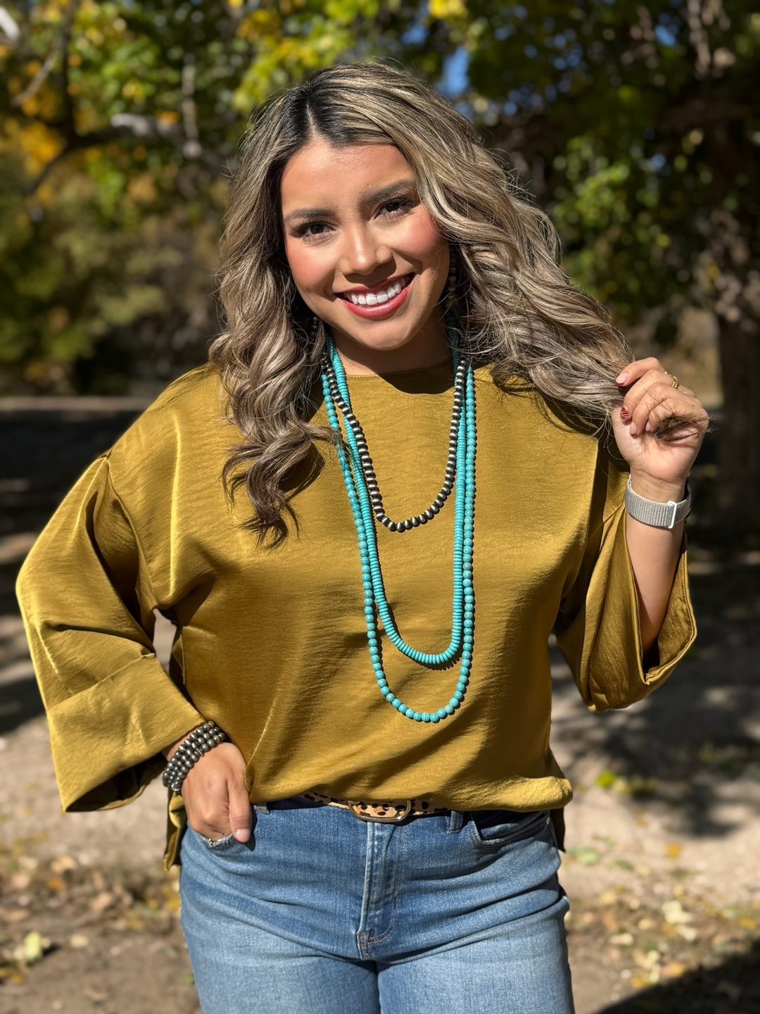 Tenslee 3/4 Sleeve Top