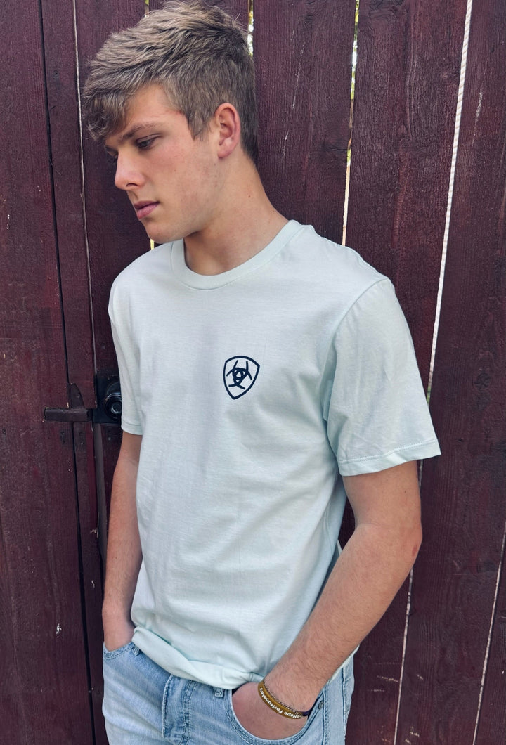 Ariat Sunrise Bar Hex Men's Tee