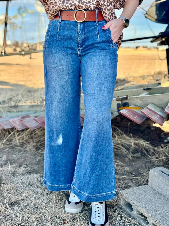 Laken Trouser Tummy Control Crop Jeans