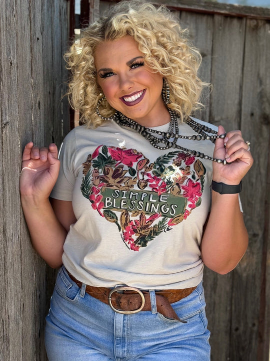 Simple Blessings Graphic by Texas True Threads – Horse Creek Boutique