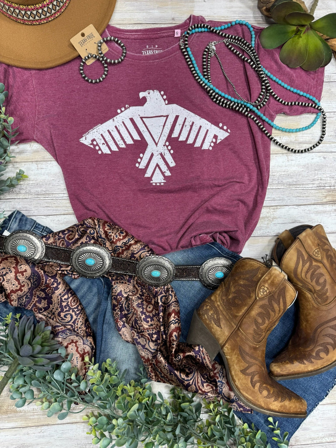 Riley Thunderbird Graphic Tee by Texas True Threads