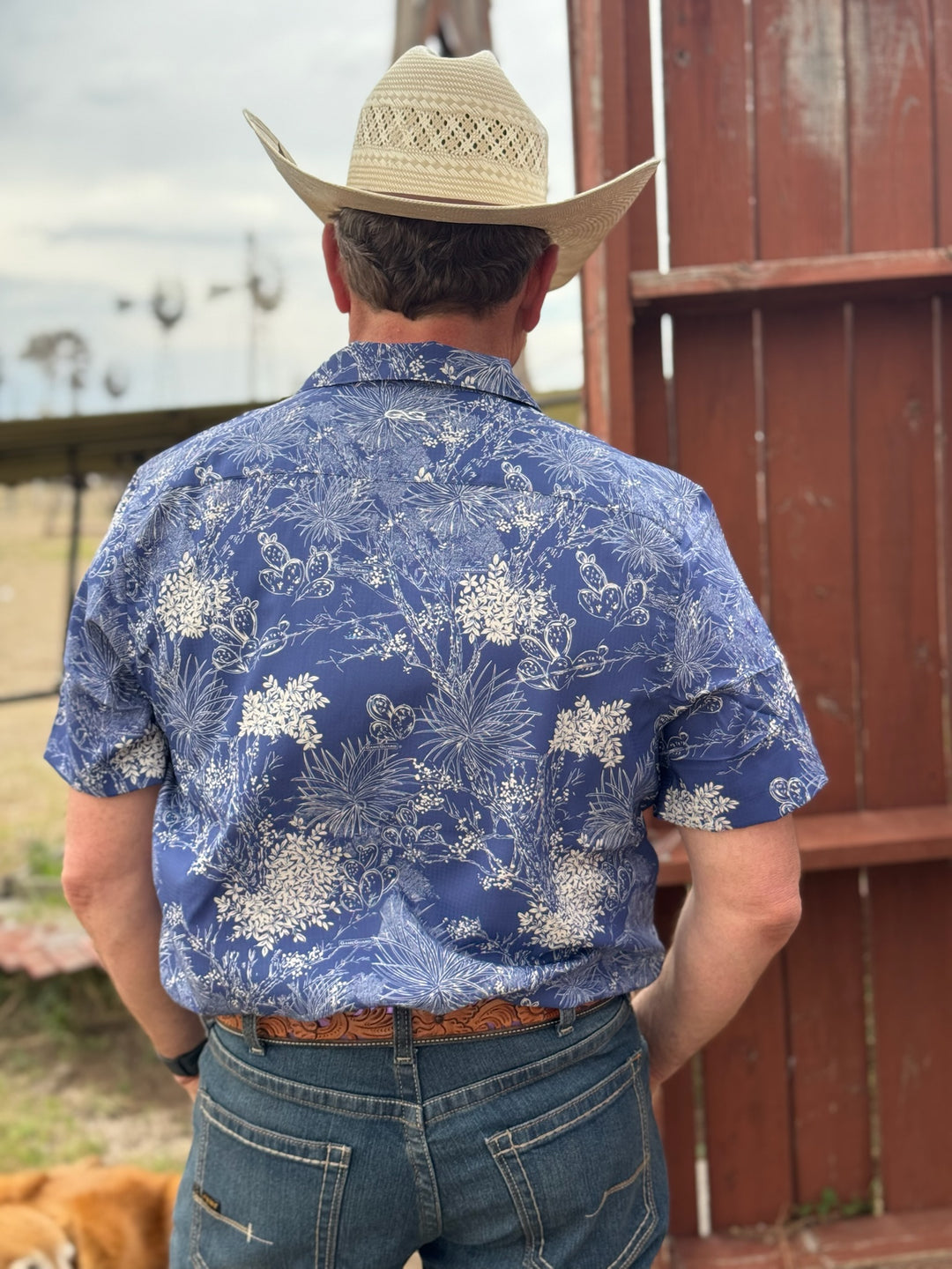Blue Voyager Men's Shirt by GameGuard