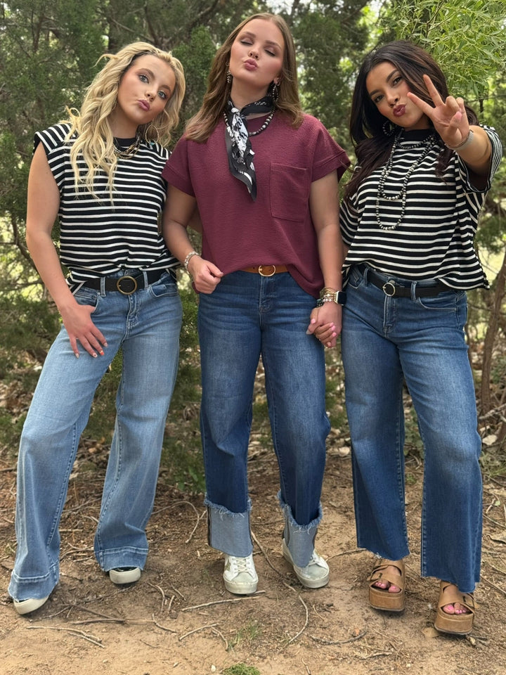 Style More Front Pocket Top