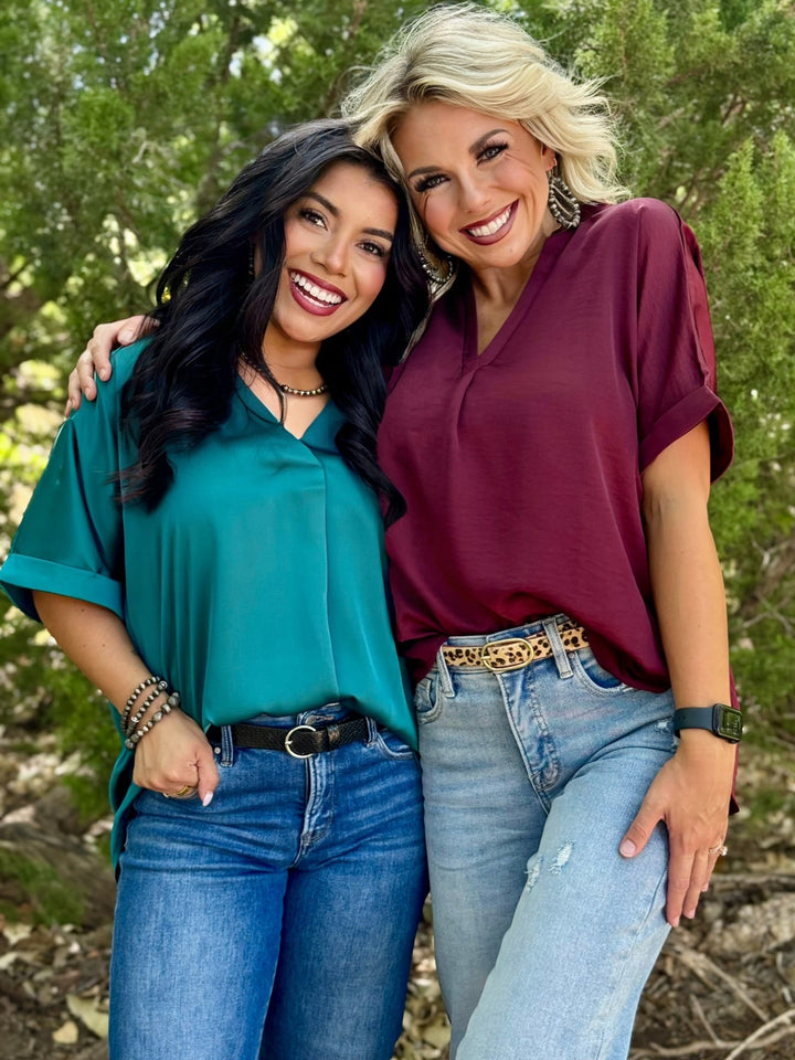 Audrey V-Neck Top