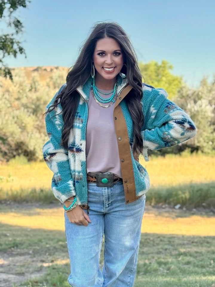 Agave Sherpa Southwest Jacket