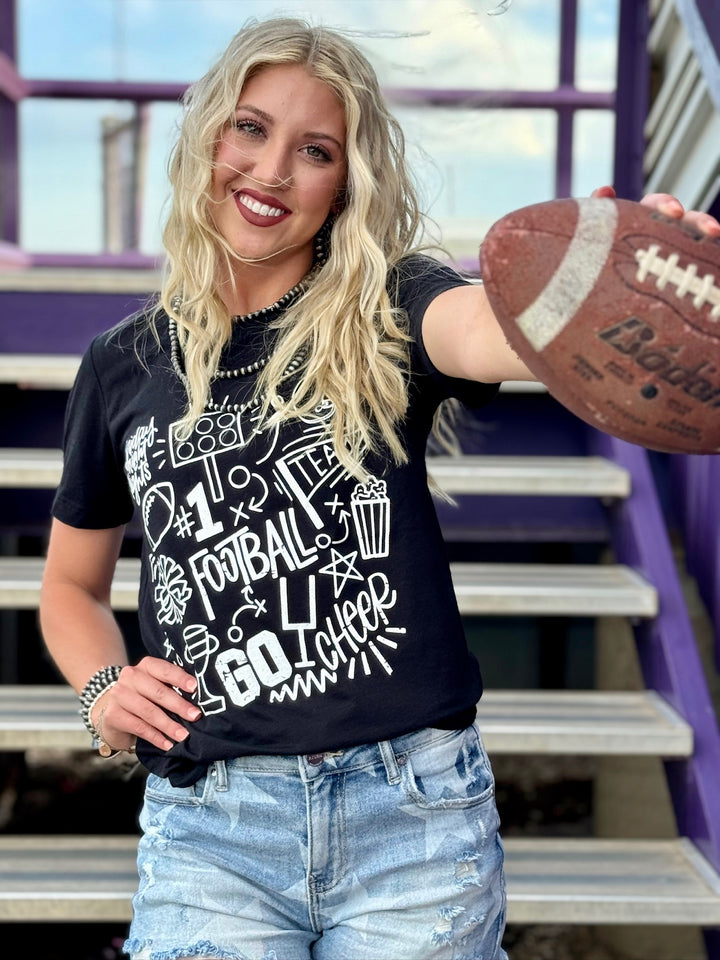 Football Icon Tee by Texas True Threads