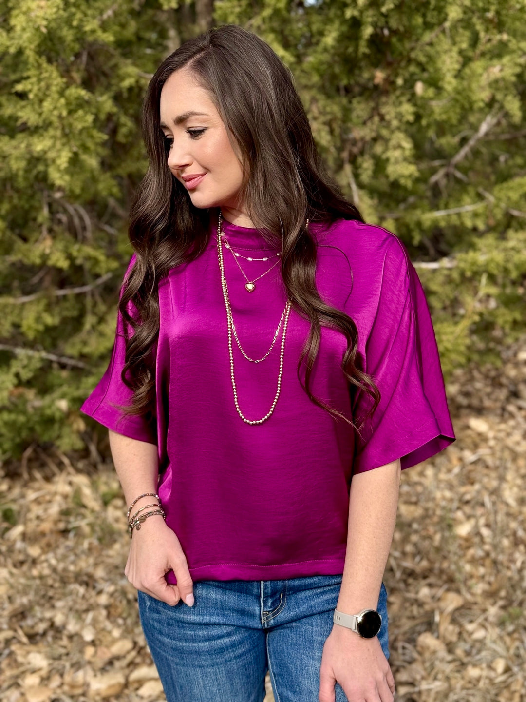 Haidyn Shimmer Top