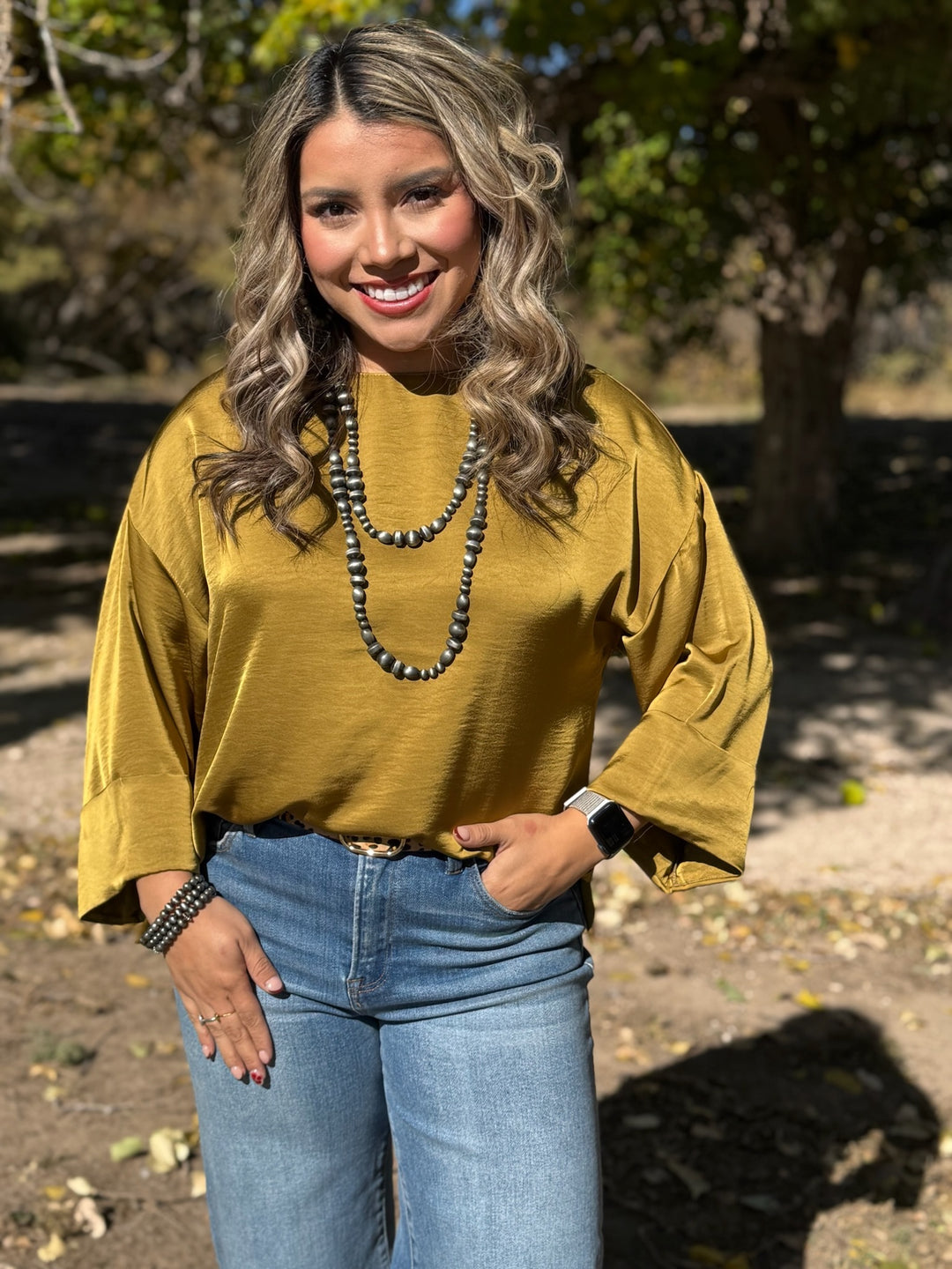 Tenslee 3/4 Sleeve Top