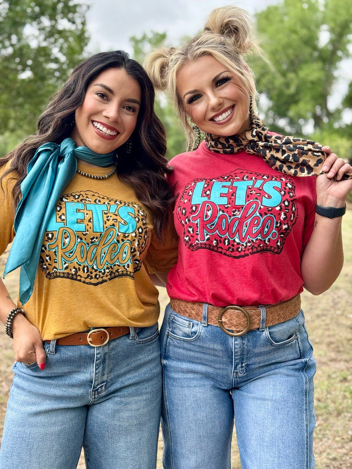 Let's Rodeo Tee by Texas True Threads