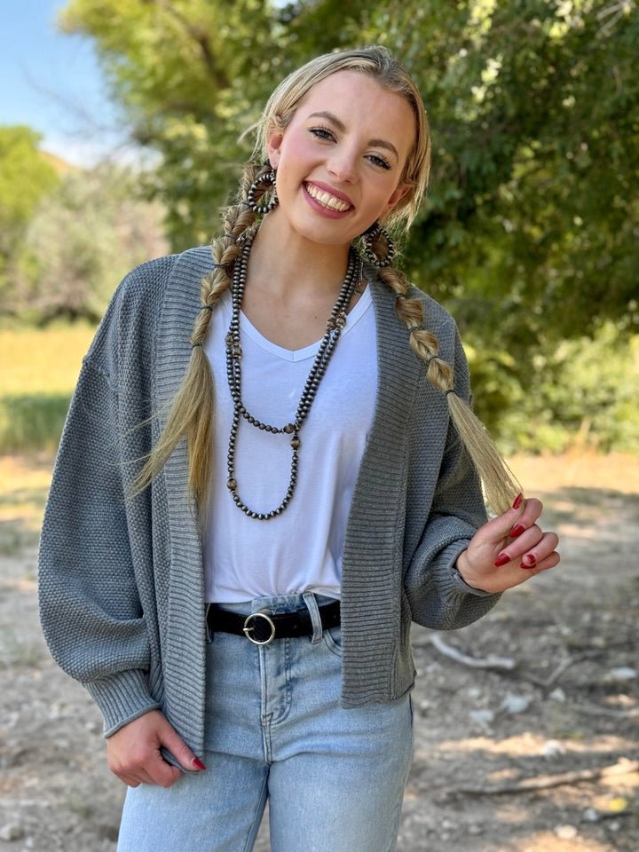 Julia Grey Cardigan