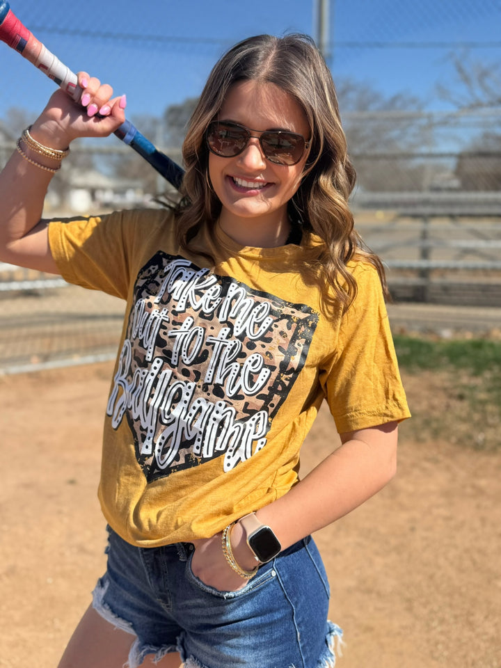 Take Me Out to the Ballgame Graphic Tee by Texas True Threads