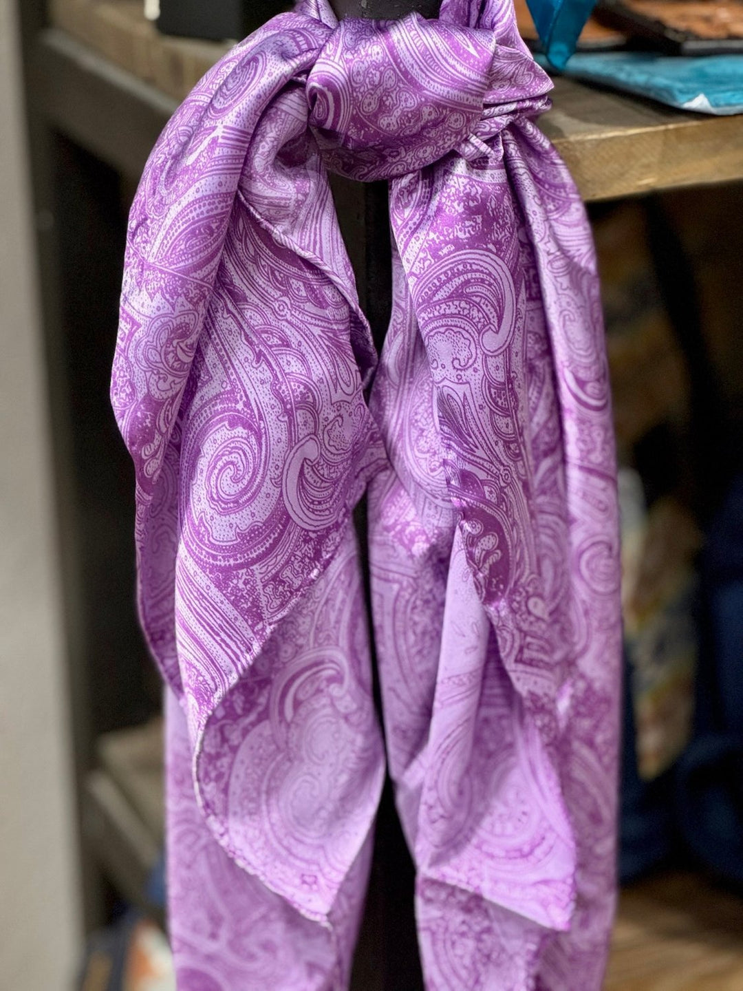 Tex Willer La Mano Rossa Sciarpa Di Seta Wild Rag Cowboy Wyoming - Foto 9