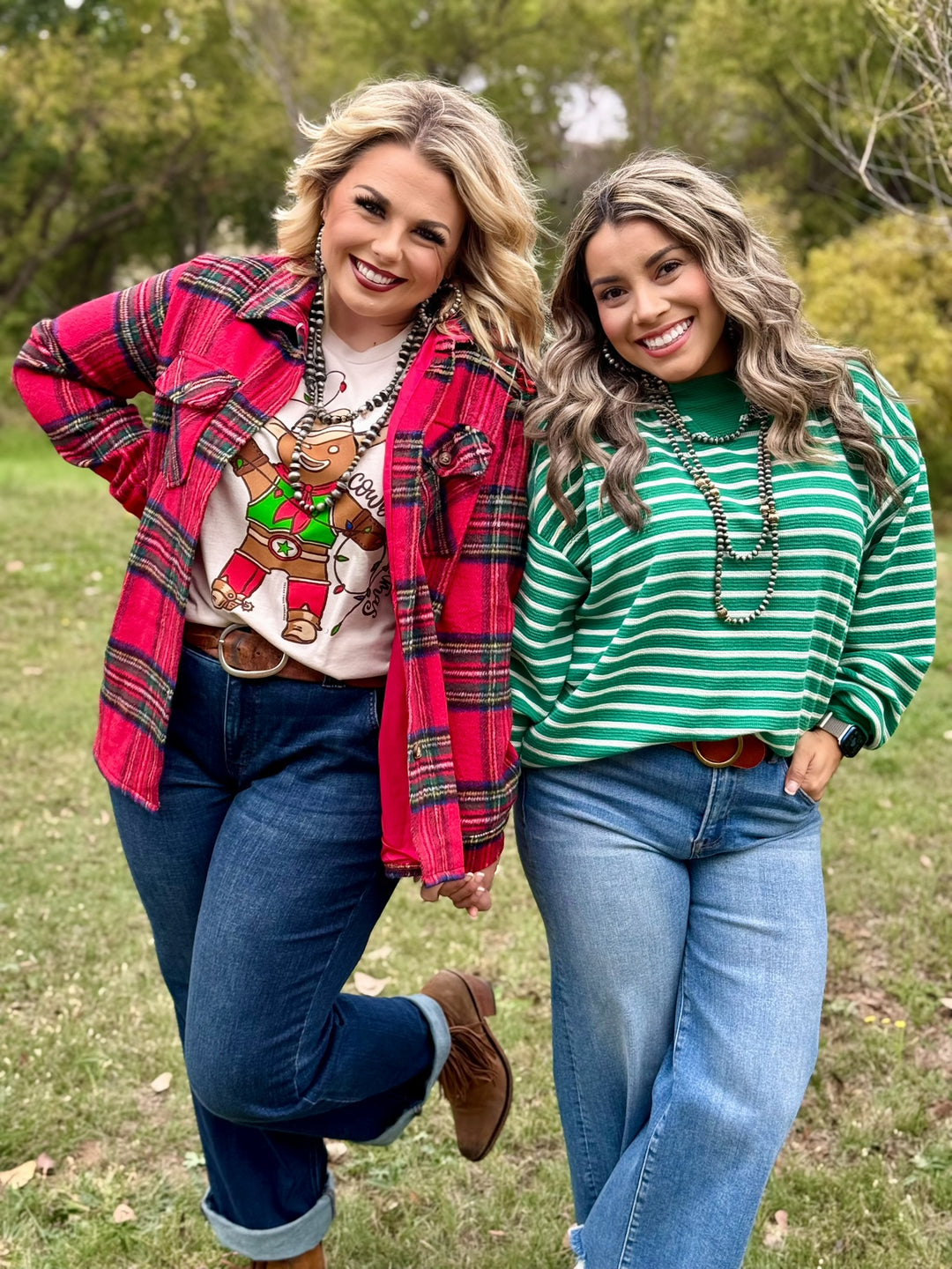 Brecken Red Plaid Shacket