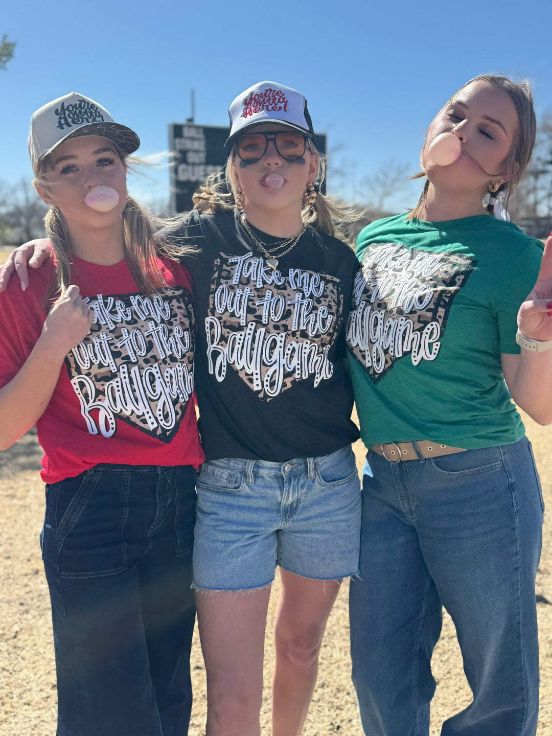 Take Me Out to the Ballgame Graphic Tee by Texas True Threads