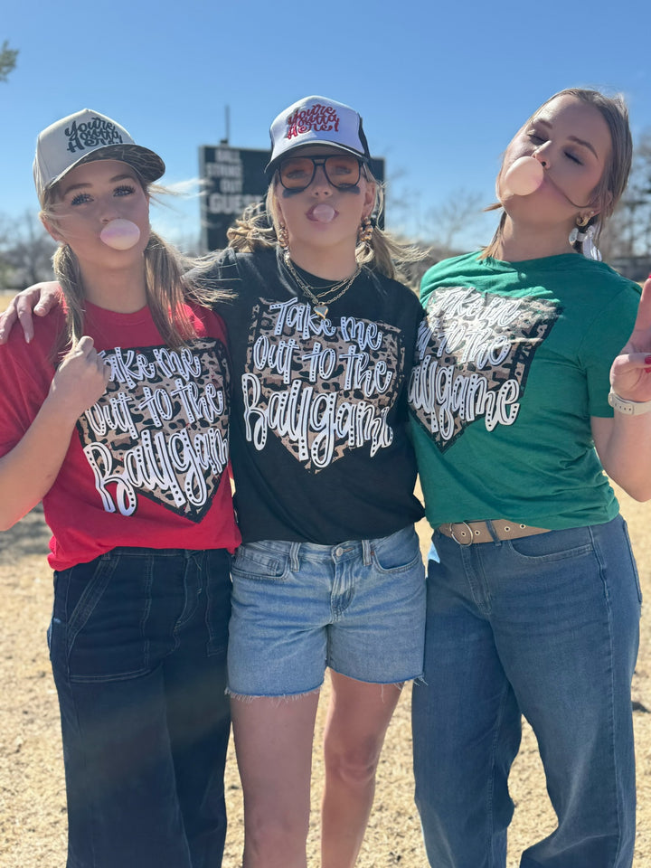 Take Me Out to the Ballgame Graphic Tee by Texas True Threads