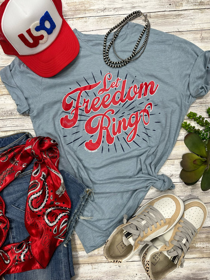 Let Freedom Ring Graphic Tee by Texas True Threads