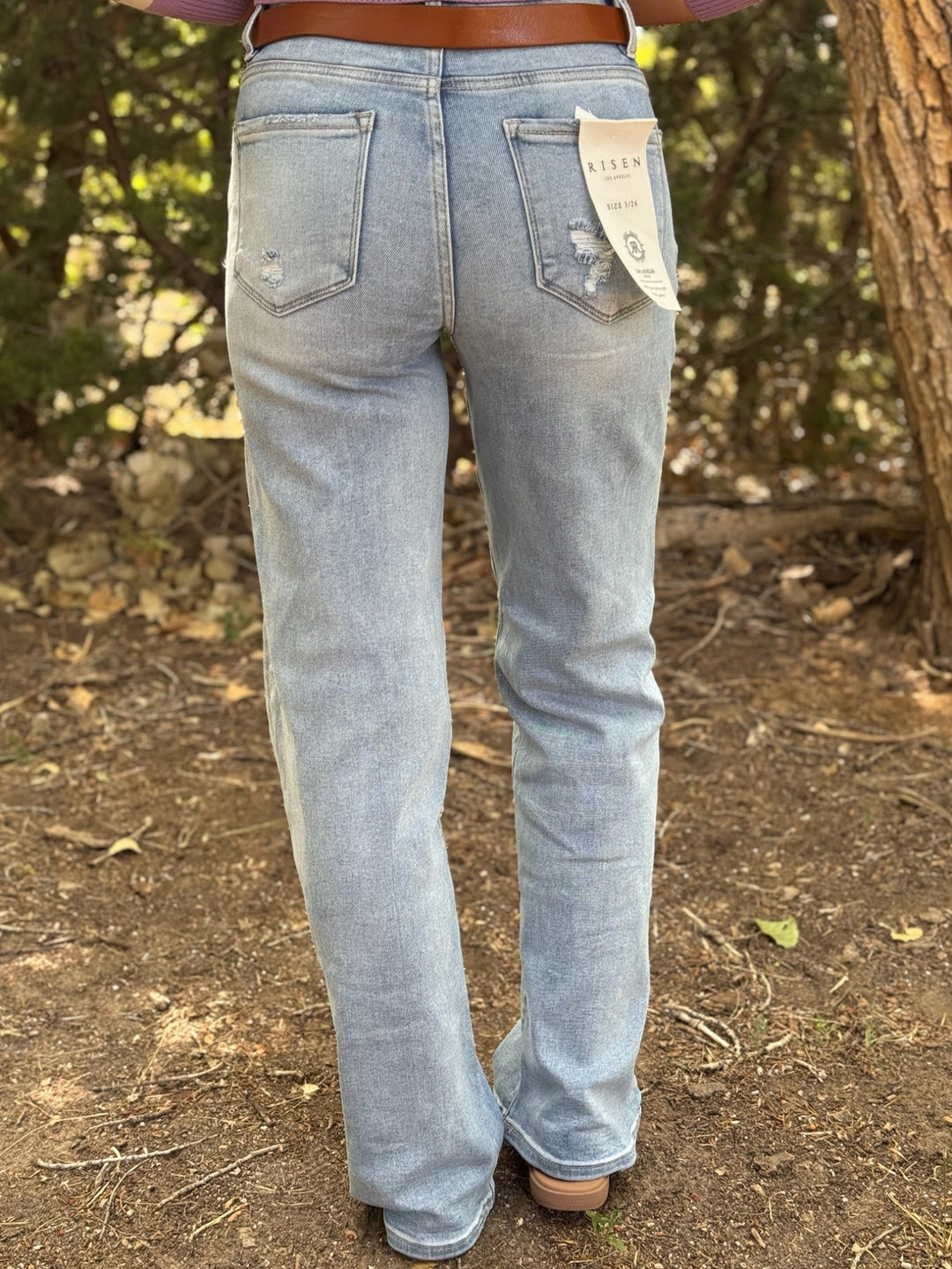 Callahan High Rise Jean with Tummy Control by Risen
