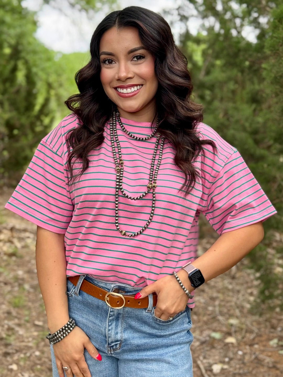 Picnic Ready Striped Top