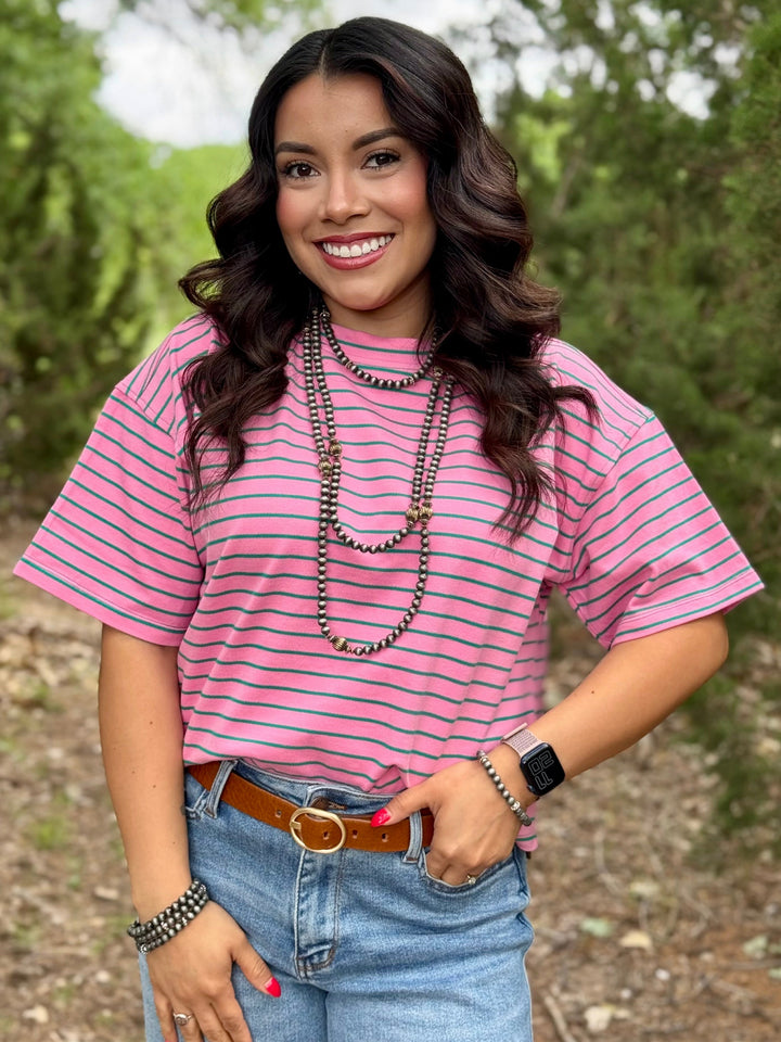 Picnic Ready Striped Top