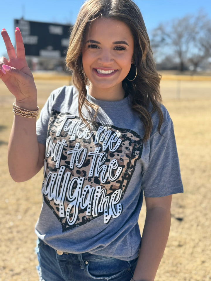 Take Me Out to the Ballgame Graphic Tee by Texas True Threads