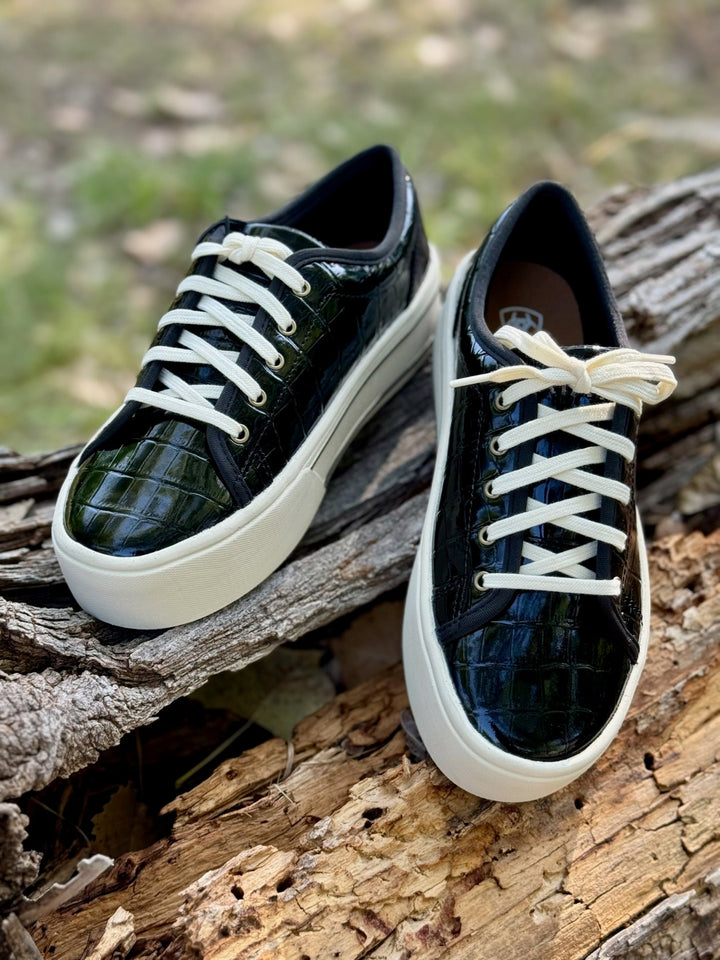 Sklar Black Patton Sneaker by Ariat