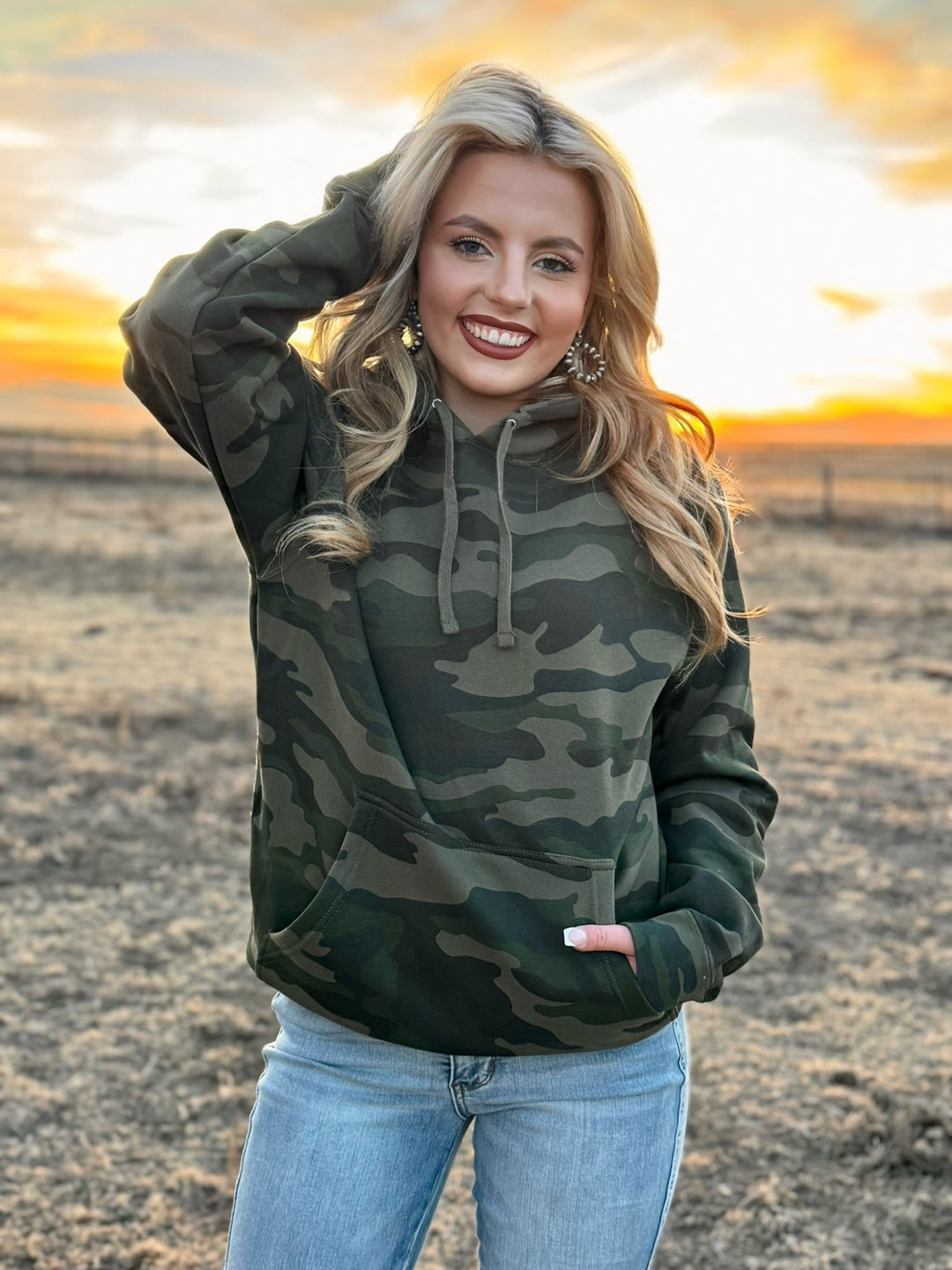 Casey Camo Hoodie