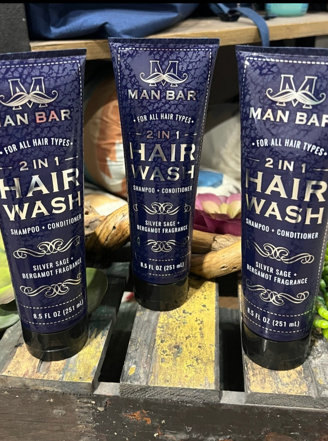 Man Bar 2 in 1 Hair Wash