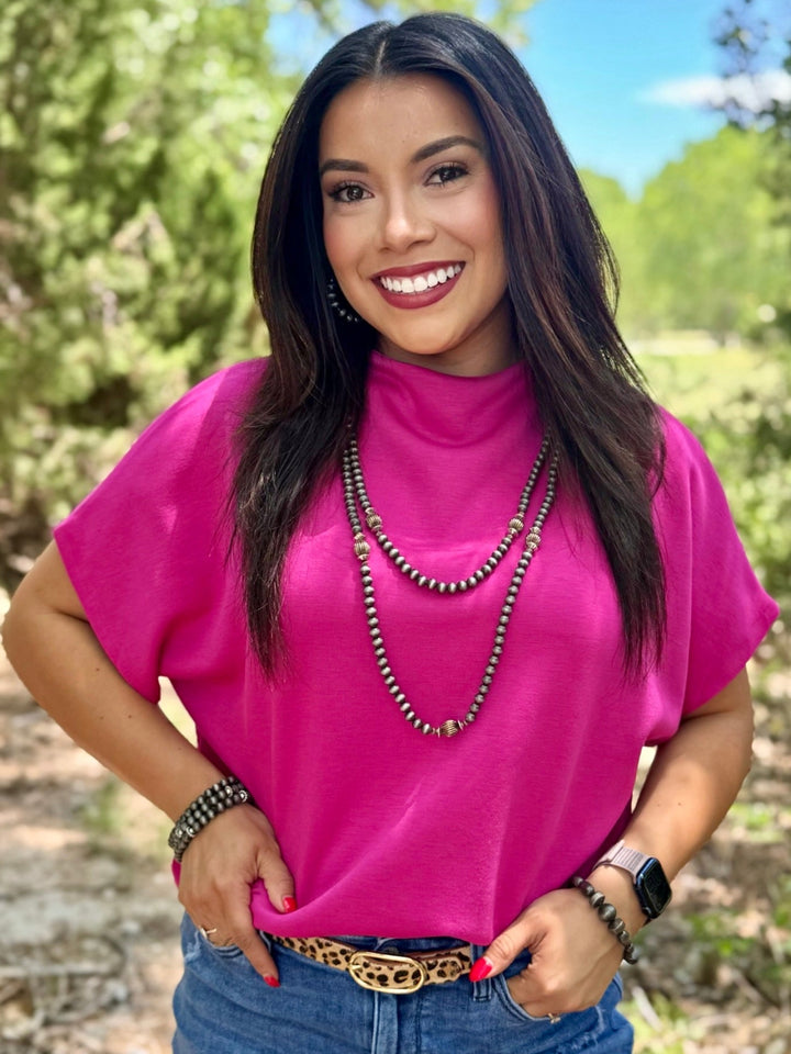 Pixie Scuba Knit Top