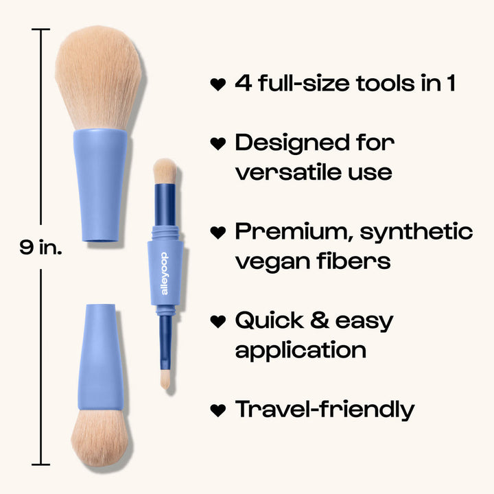 Overachiever 4-in-1 Makeup Brush