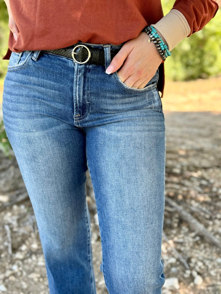 Darci Straight Leg Jean by Risen