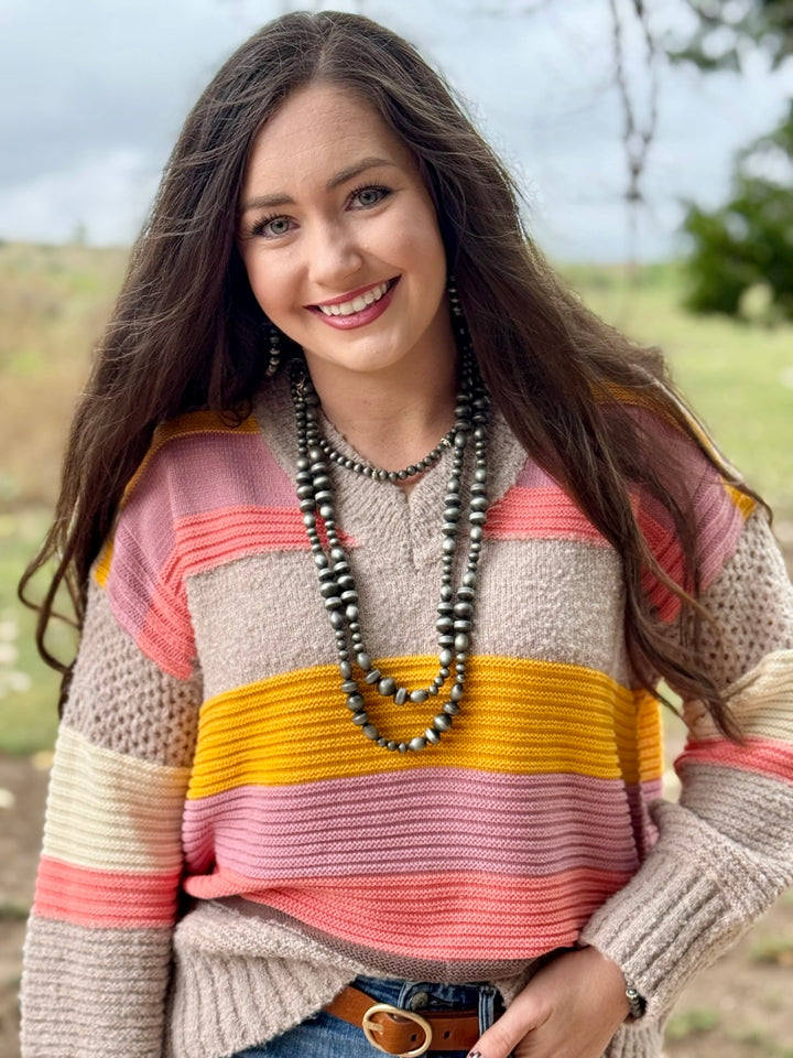Jacklyn Colorblock Sweater
