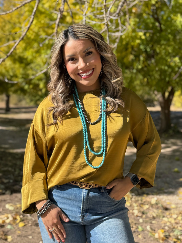 Tenslee 3/4 Sleeve Top