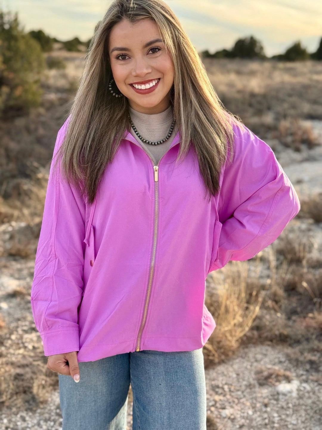 Quincey Casual Windbreaker