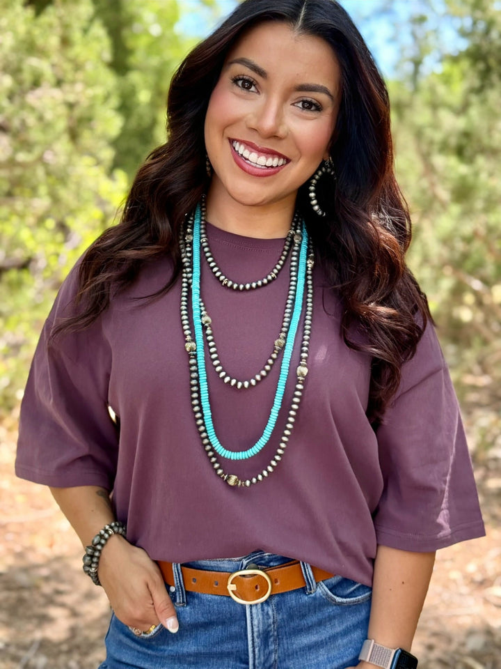 Elliott Plum Top