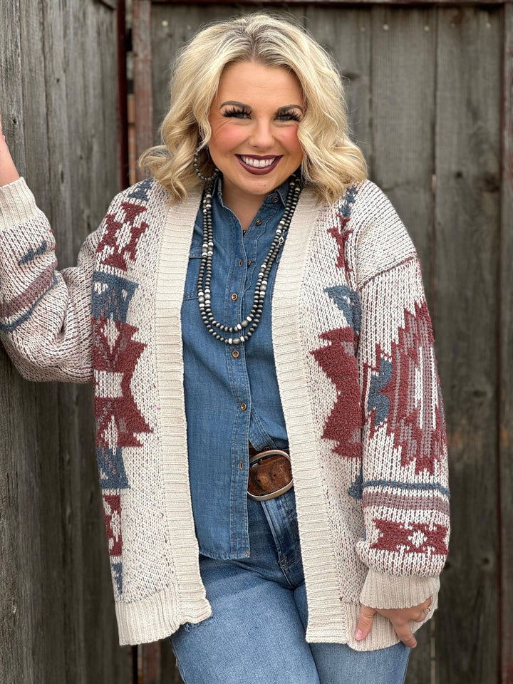 Aurora Aztec Cardigan