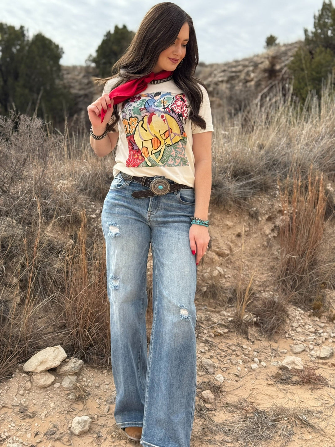 Matisse Bronc Graphic Tee