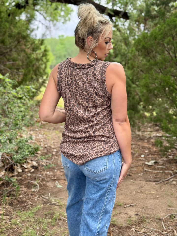 Sweet Escape Leopard Tank