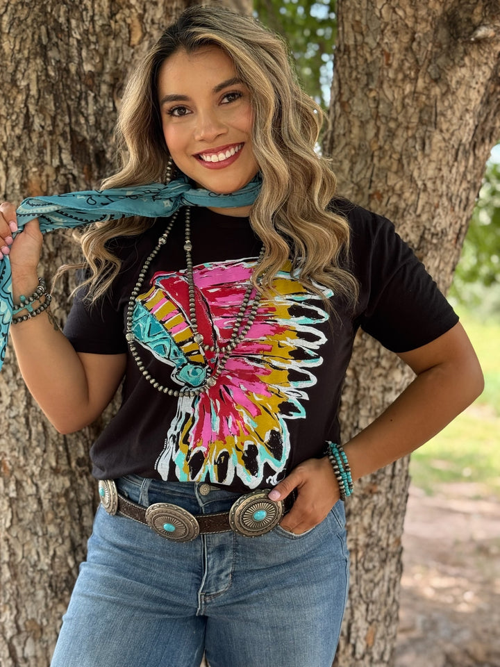 Callie's Headdress Graphic Tee by Texas True Threads